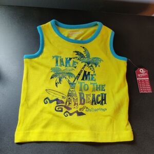 Tank top 6 months beach theme